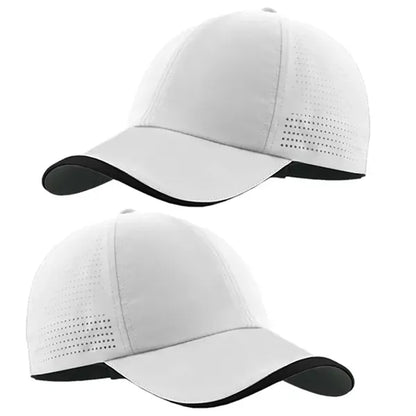 Men Golf Baseball White Hat