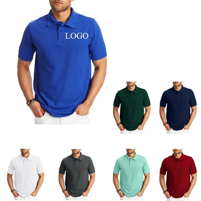 Men Short Sleeve Polo Shirt