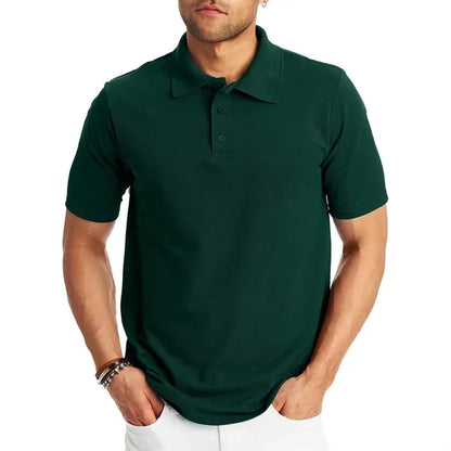 Men Short Sleeve Polo Shirt