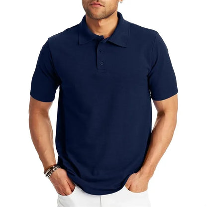 Men Short Sleeve Polo Shirt