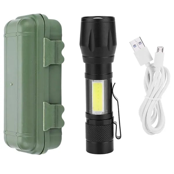 High Lumen LED Handheld Light Portable Tactical Flashlight