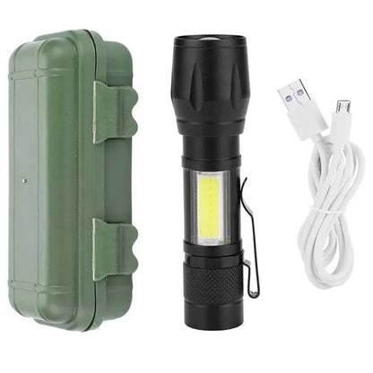 High Lumen LED Handheld Light Portable Tactical Flashlight