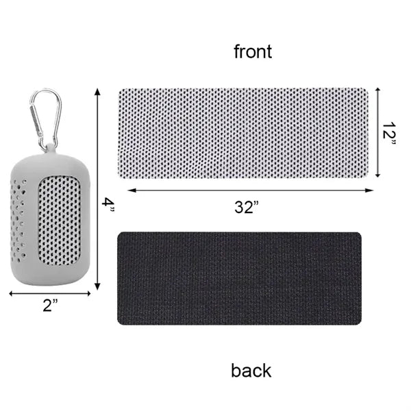 11.81"x35.43" Custom Quick Dry Cooling Ice Towel