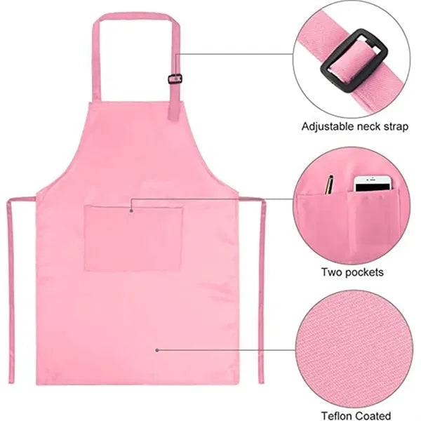Adjustable Baking DIY Chef Hat Parent-Child Apron Set