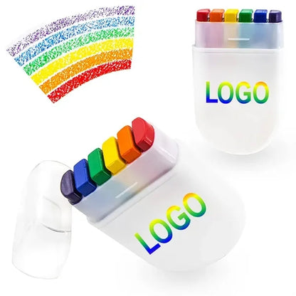 Gay Pride Rainbow Flag Crayon Painting Brush Face Paint