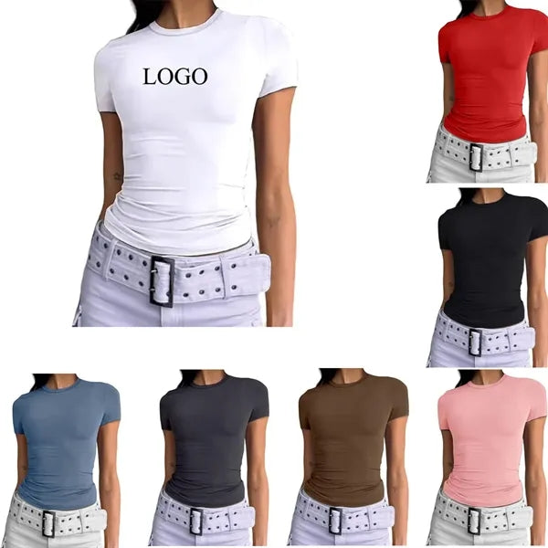 Women's Casual Basic Going Out Crop