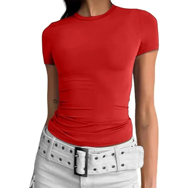 Women's Casual Basic Going Out Crop