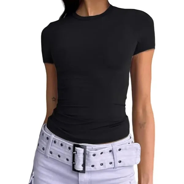 Women's Casual Basic Going Out Crop