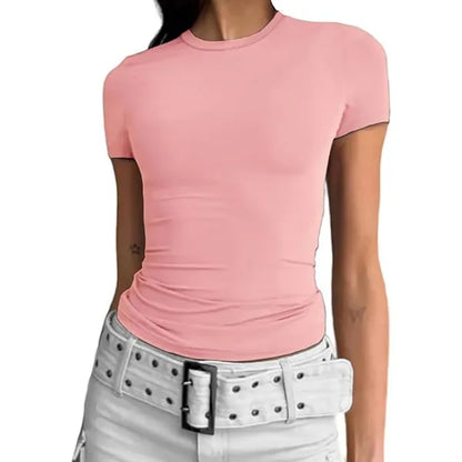 Women's Casual Basic Going Out Crop
