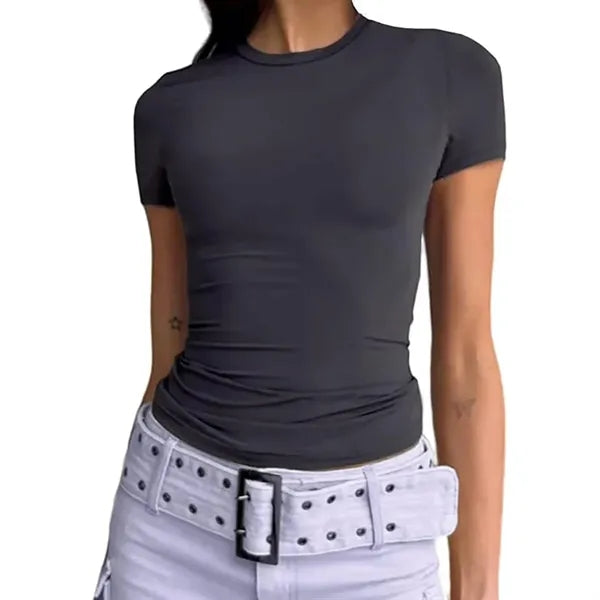 Women's Casual Basic Going Out Crop