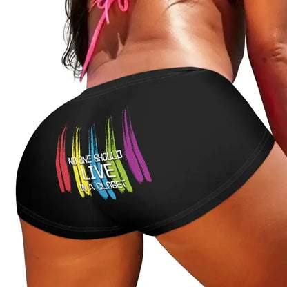 Gay Pride LGBT Underwear Soft Briefs Stretch Underpants