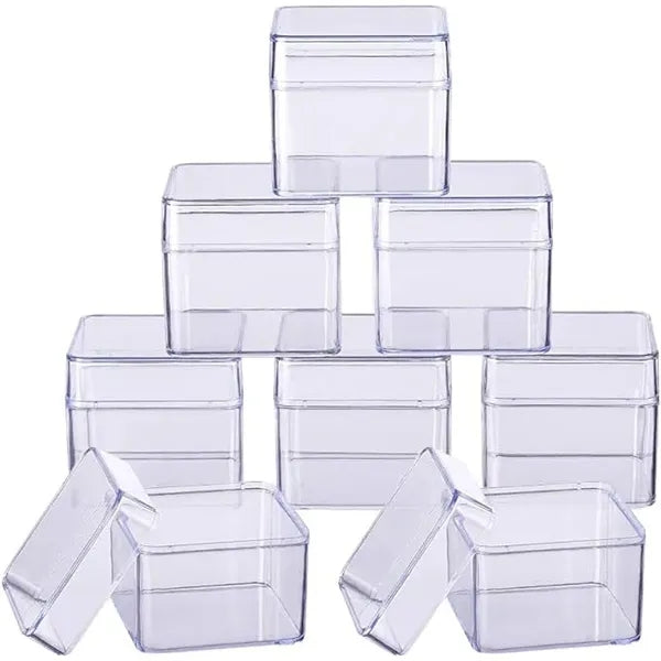 High Transparency Plastic Bead Containers box packaging