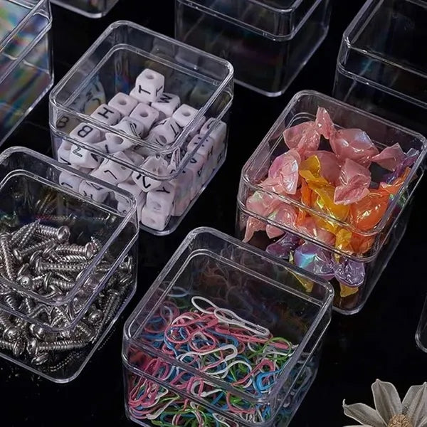 High Transparency Plastic Bead Containers box packaging