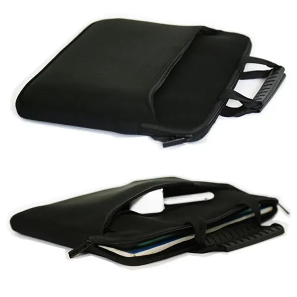 Neoprene Laptop Sleeve with Front Pocket and Carry Handle