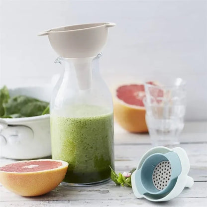 4 in 1 Kitchen Funnels with Detachable Strainer Filter