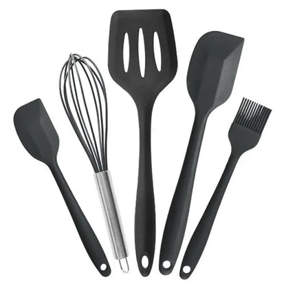5 Pcs Kitchen Silicone Utensils Set
