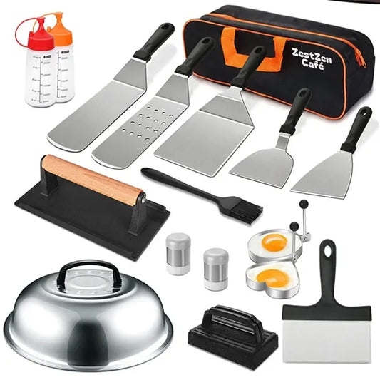 17 PCS Griddle Accessories Kit