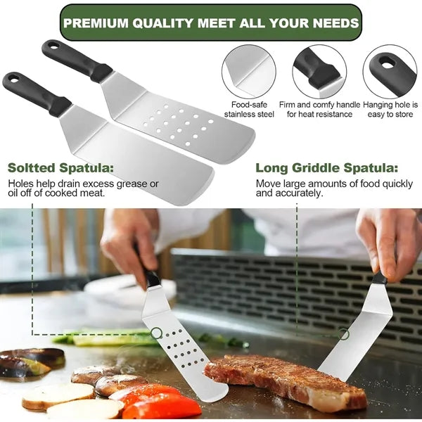 17 PCS Griddle Accessories Kit