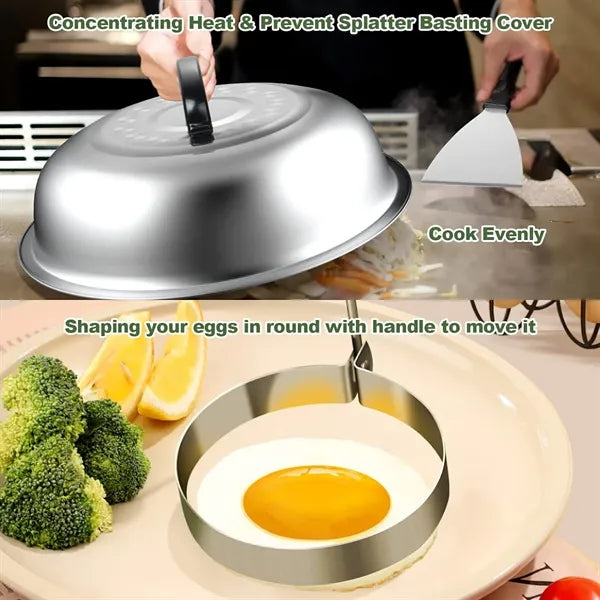 17 PCS Griddle Accessories Kit