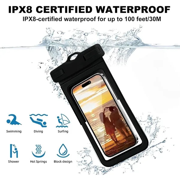 Universal Waterproof Pouch with Lanyard