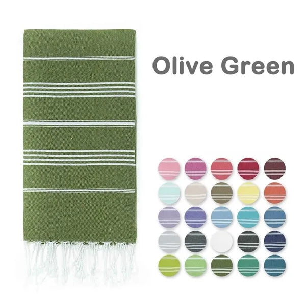 Turkish Beach Towel Oversized 38''x71''