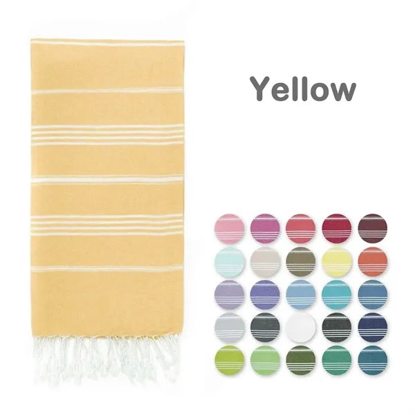 Turkish Beach Towel Oversized 38''x71''