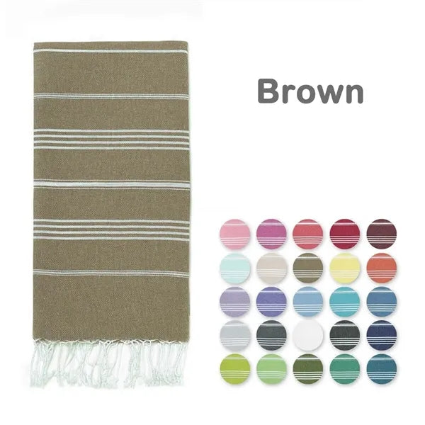 Turkish Beach Towel Oversized 38''x71''