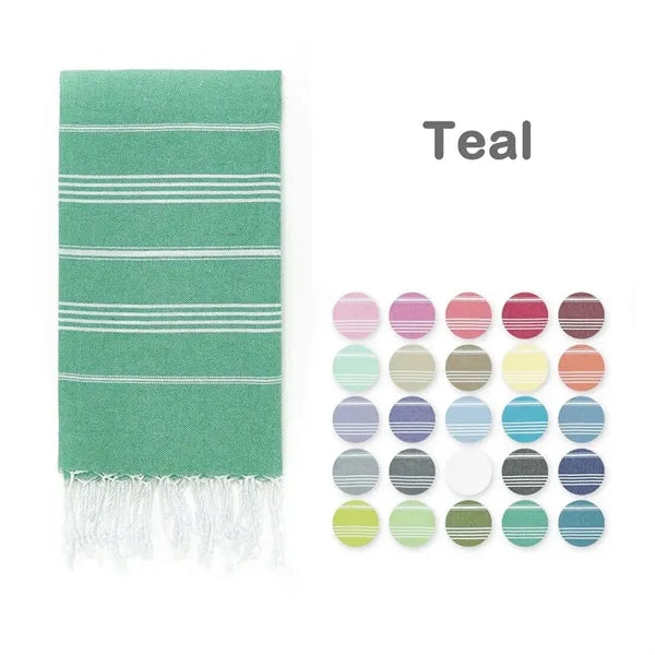 Turkish Beach Towel Oversized 38''x71''