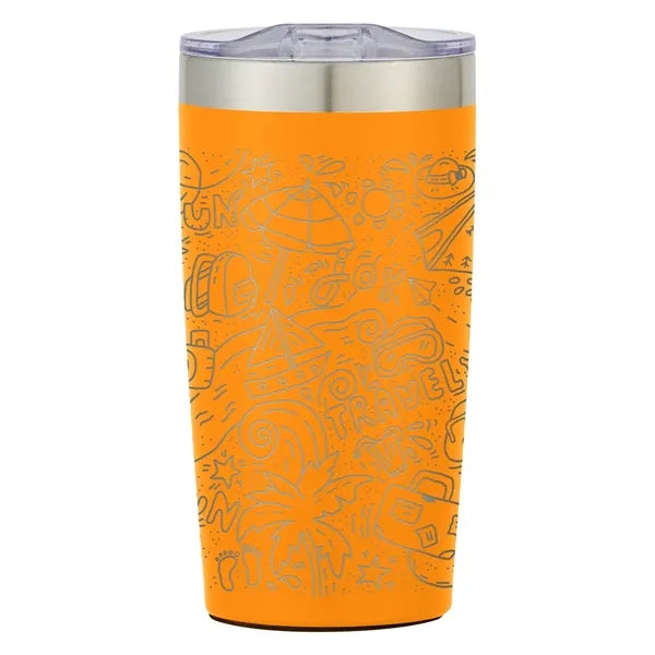 20 Oz. Full Laser Two-Tone Himalayan Tumbler