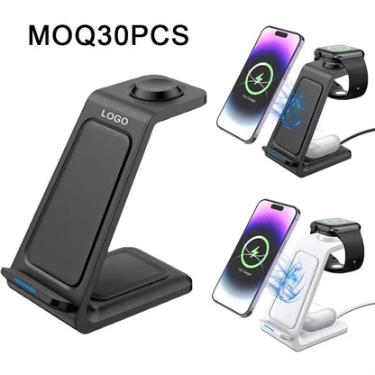 15 Watt 3 in 1 Phone Charger Station