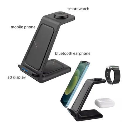 15 Watt 3 in 1 Phone Charger Station