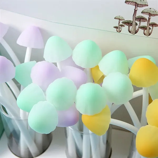 Cute Mushroom Rollerball Pens