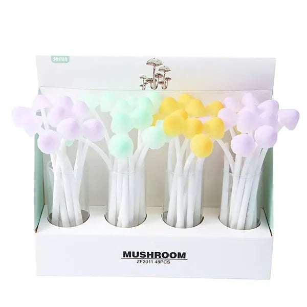 Cute Mushroom Rollerball Pens
