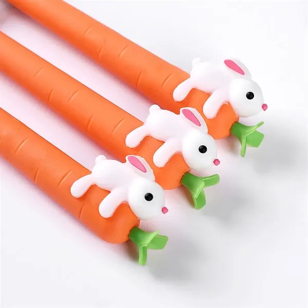 Carrot Rabbit Pattern Pen