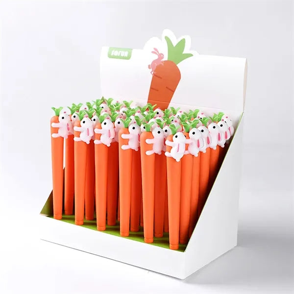Carrot Rabbit Pattern Pen