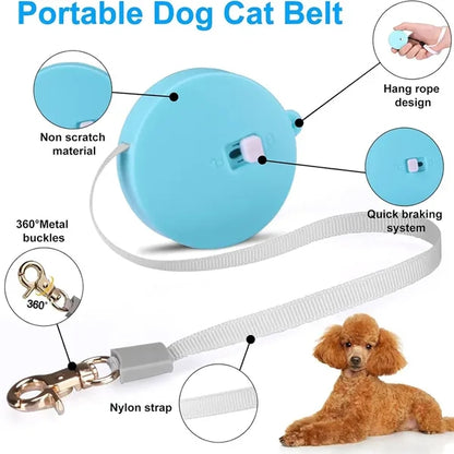 6.5/9.8 ft Retractable Dog Leash