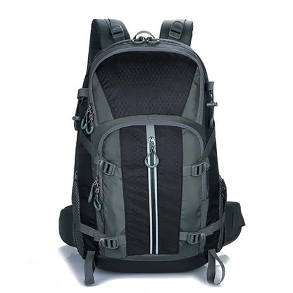 40L Waterproof Lightweight Hiking Travel Backpack W/ Whistle