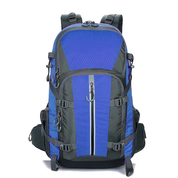 40L Waterproof Lightweight Hiking Travel Backpack W/ Whistle
