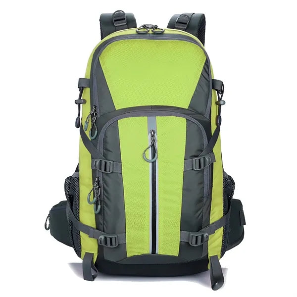40L Waterproof Lightweight Hiking Travel Backpack W/ Whistle