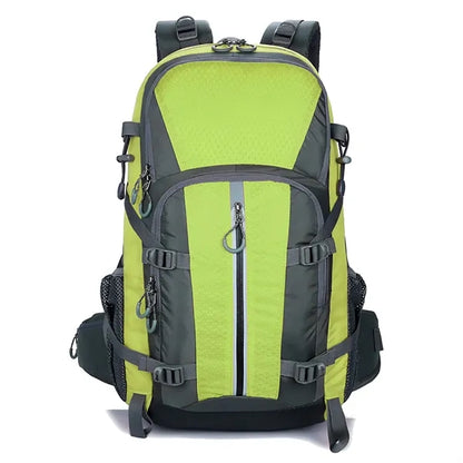 40L Waterproof Lightweight Hiking Travel Backpack W/ Whistle