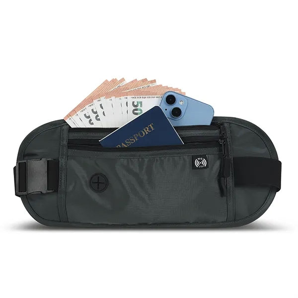 RFID Blocking Travel Hidden Money Belt Running Waist Bag