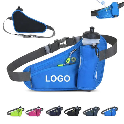 Unisex Cycling Hydration Belt Bag Running Waist Pack