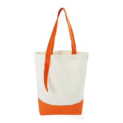 16" x 14" x 4"  Canvas Grocery Shopping Tote Bag