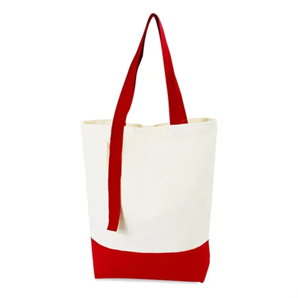 16" x 14" x 4"  Canvas Grocery Shopping Tote Bag
