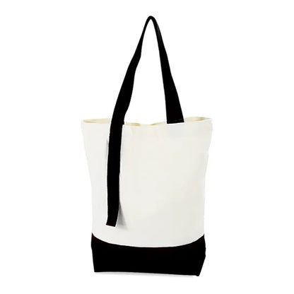 16" x 14" x 4"  Canvas Grocery Shopping Tote Bag