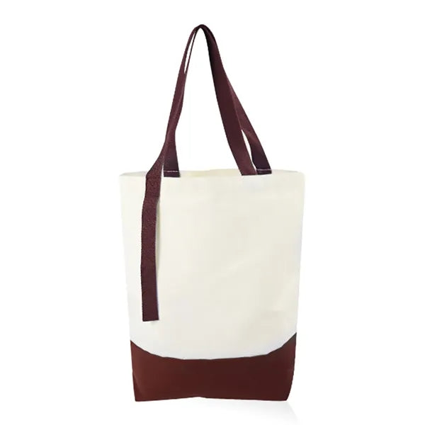16" x 14" x 4"  Canvas Grocery Shopping Tote Bag