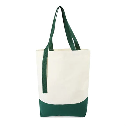 16" x 14" x 4"  Canvas Grocery Shopping Tote Bag