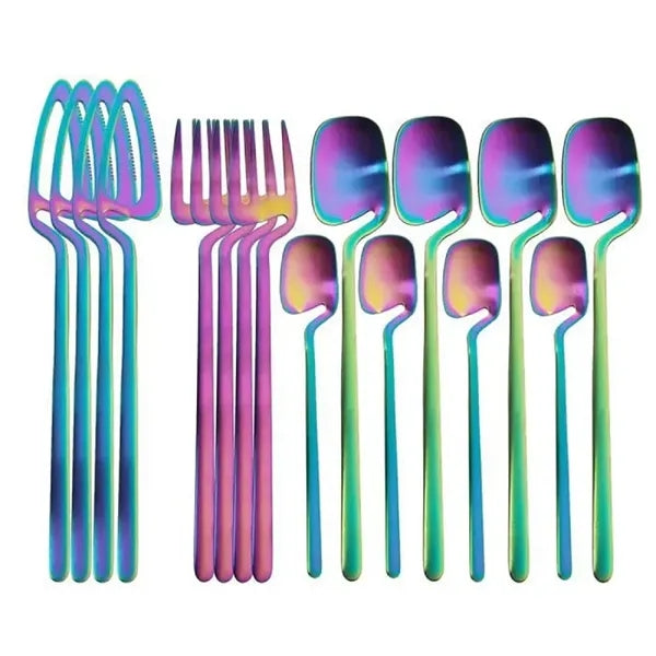 Spoon Fork Knife Tableware Set