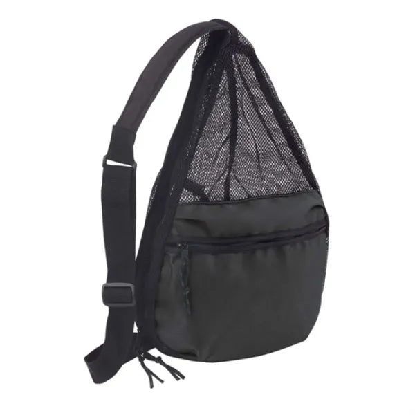 2 Tone Mesh Backpack