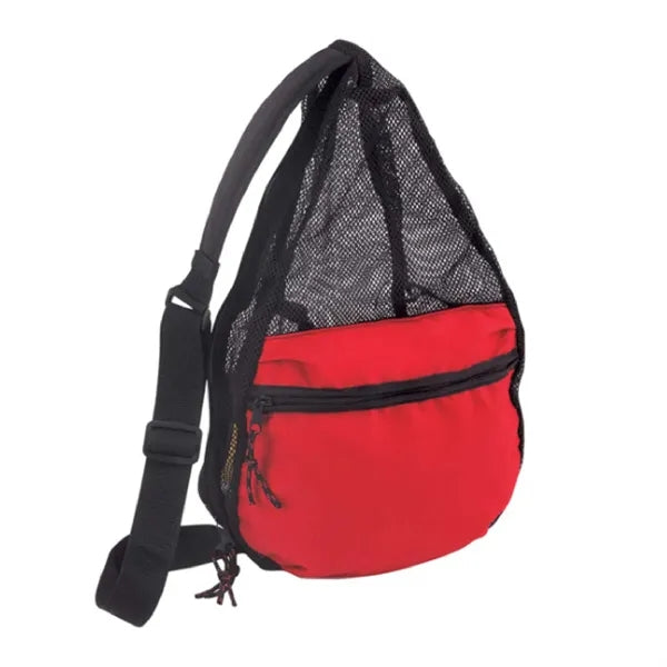 2 Tone Mesh Backpack
